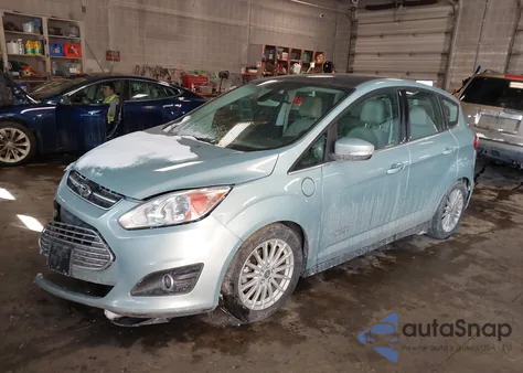 2014 Ford C-Max Energi Sel z USA, uszkodzony, nr VIN 1FADP5CU7EL516800